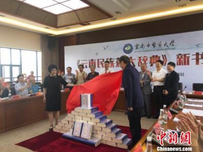 《云南民族藥大辭典》正式出版 為民族藥物“審定正名”