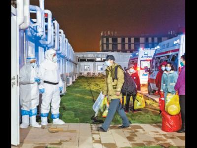 武漢雷神山醫(yī)院收治首批患者