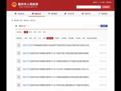 福州市第八醫(yī)院等5家醫(yī)療單位存在違規(guī)問(wèn)題被通報(bào)