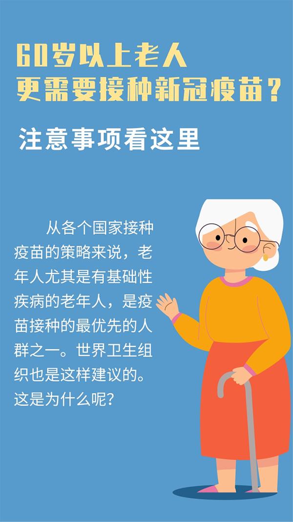 60歲以上老人更需要接種新冠疫苗?一圖了解全部注意事項-易網健康<a href=http://www.xllyou.com/jkys/ target=_blank class=infotextkey>養生</a>網 60歲以上老人更需要接種新冠疫苗?一圖了解全部注意事項