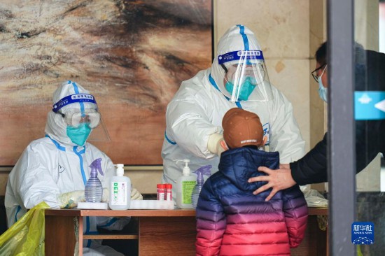 吉林長春:核酸采樣進行時-易網健康<a href=http://www.xllyou.com/jkys/ target=_blank class=infotextkey>養生</a>網 吉林長春:核酸采樣進行時