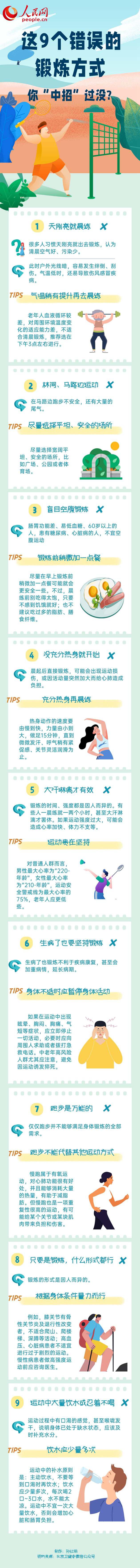 這9個錯誤的鍛煉方式，你“中招”過沒？