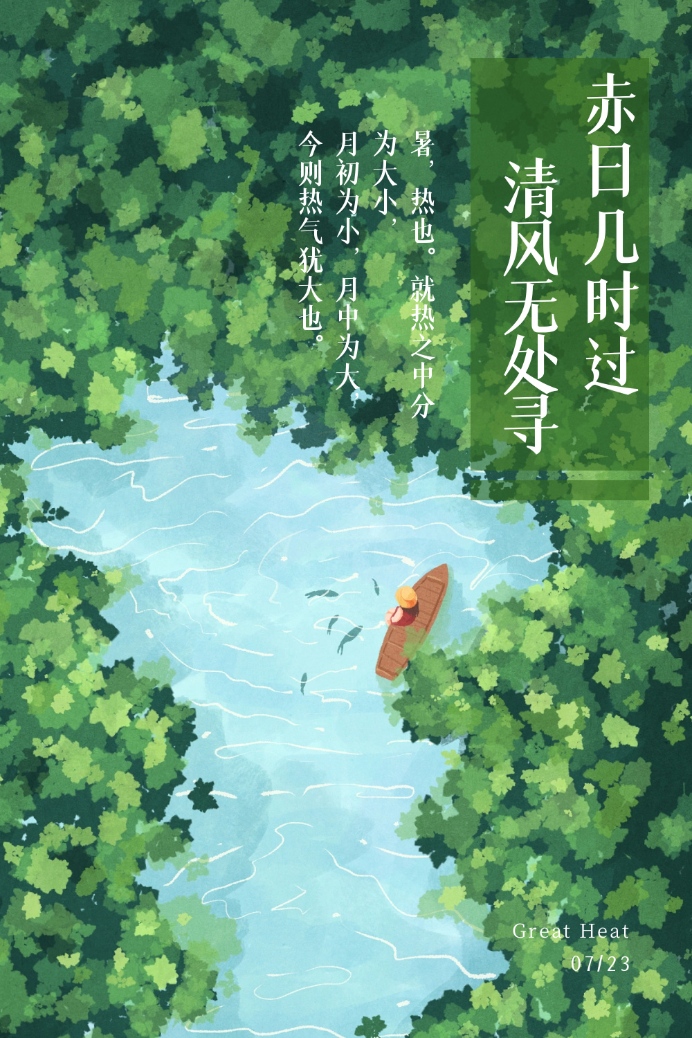 今日大暑宜靜心賞荷