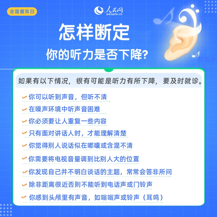 全國愛耳日 ：6問6答帶你了解如何“愛耳”