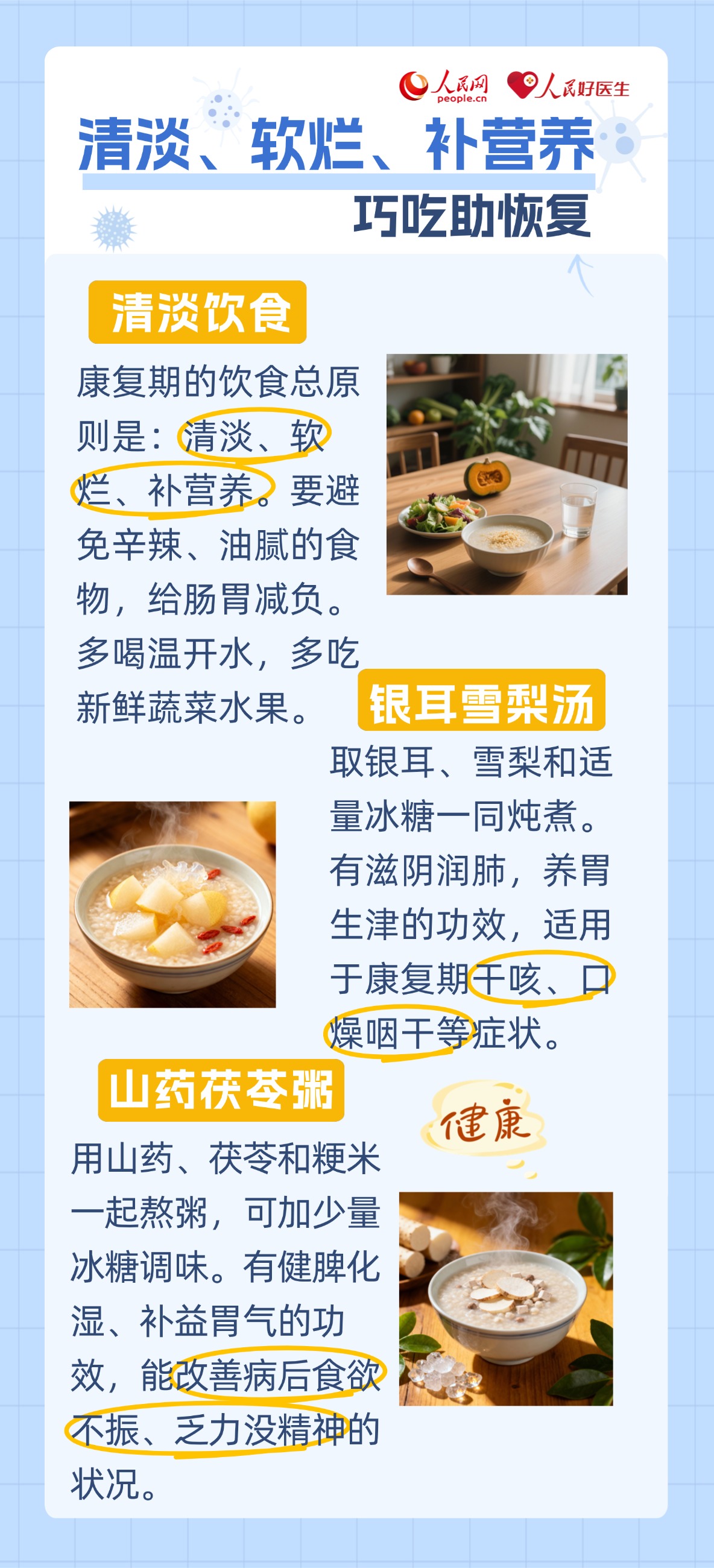 流感康復(fù)期，這份中醫(yī)養(yǎng)護指南請查收