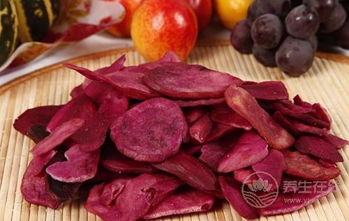 白領零食必選紫地瓜干 減肥排毒營養價值豐富