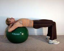 使用健身球健身的鍛煉方法以及對身體的好處