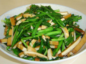 在做家常菜的時候韭菜炒什么好吃 在做家常菜的時候韭菜炒什么好吃