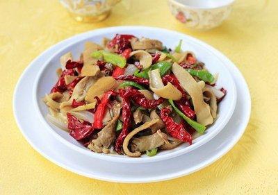 羊肚怎么做和什么一起搭配著炒好吃