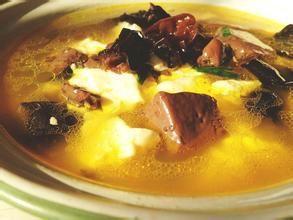 雞血豆腐的營養價值以及做法大全