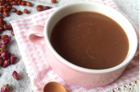 紅豆豆漿對身體的功效以及飲用禁忌