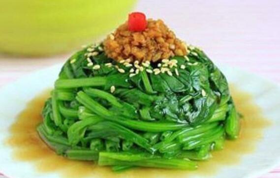 姜汁菠菜的作用與功效