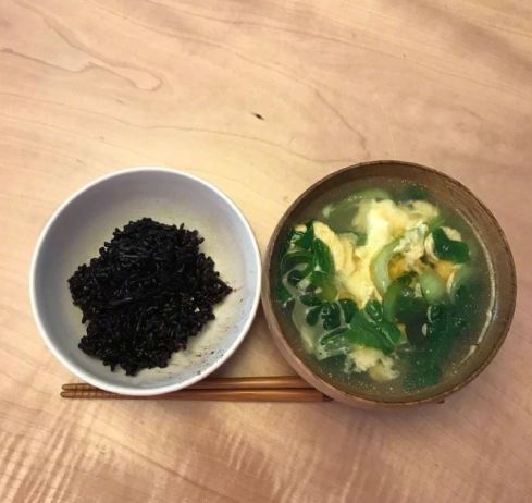 孫儷為減肥午餐青菜湯配米飯，好身材原來是對自己足夠狠