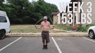 又想騙你買跳繩？大叔一周5次跳繩，10周后減了5公斤