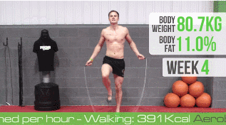 又想騙你買跳繩？大叔一周5次跳繩，10周后減了5公斤