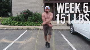 又想騙你買跳繩？大叔一周5次跳繩，10周后減了5公斤