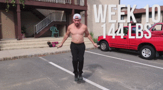 又想騙你買跳繩？大叔一周5次跳繩，10周后減了5公斤