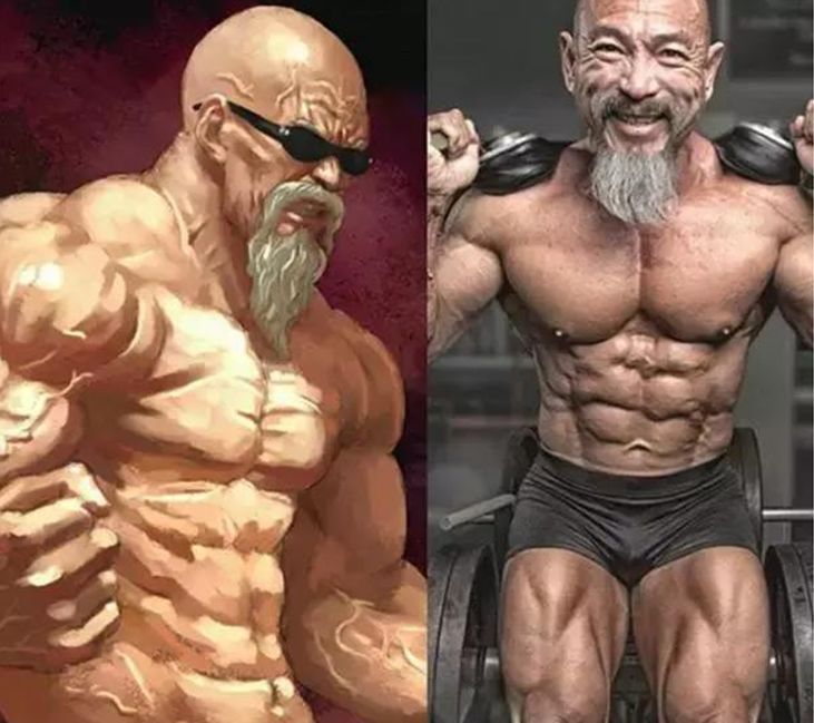 真人版《七龍珠》已上線，54歲健美運動員如何打造龜仙人身材？