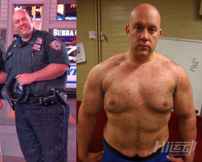 美國網紅警察減肥之路！這減肥方法也太接地氣了吧~