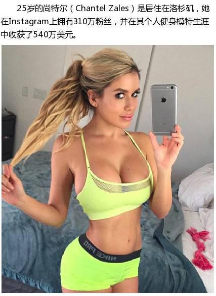 盤點國外十大健身美女 高顏值高收入