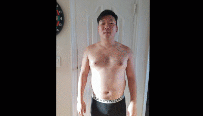 為了更好的照顧寶寶，準爸爸6個月減肥22公斤！