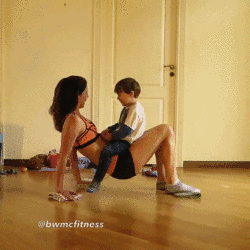 別再找借口 看看四孩全職太太如何健身