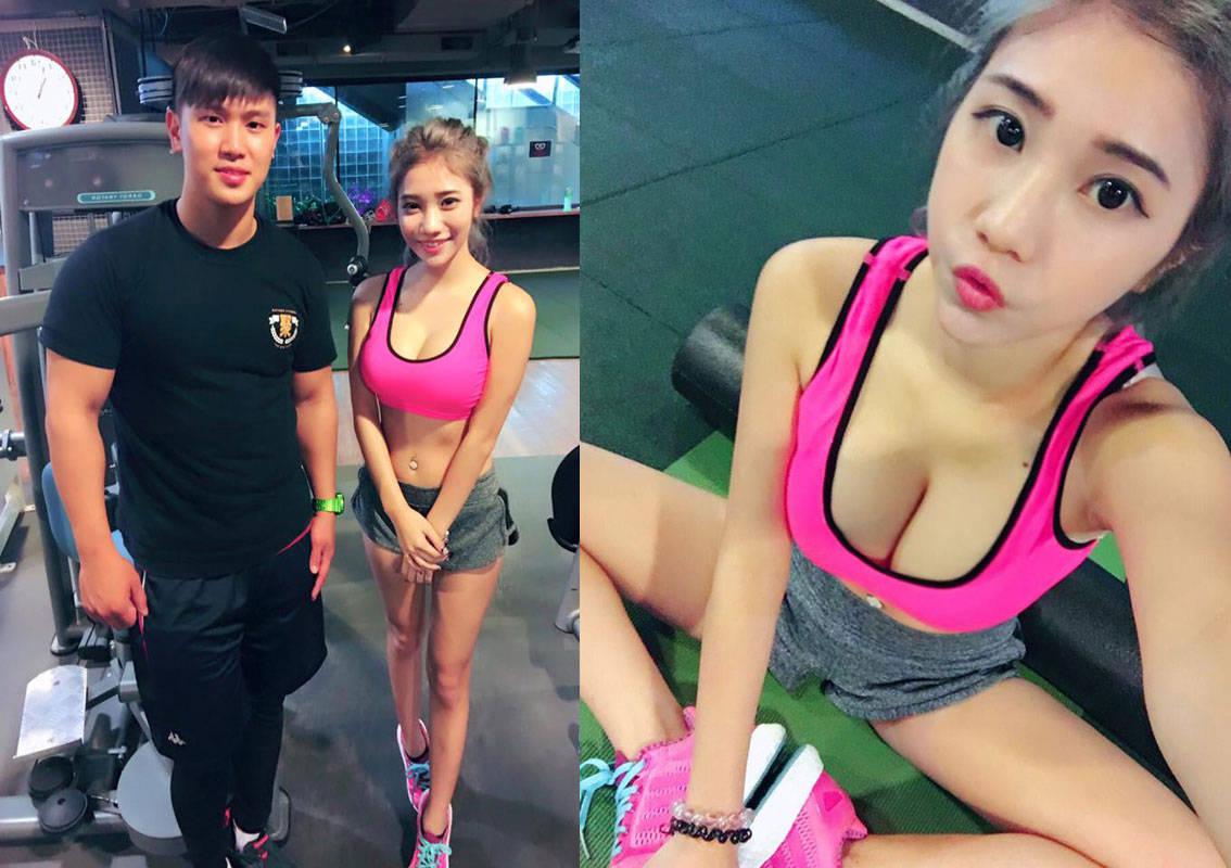 臺灣網紅嫩模身材棒 人送稱號乳媚娘