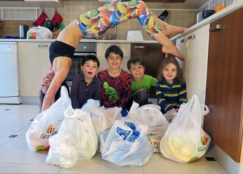 別再找借口 看看四孩全職太太如何健身