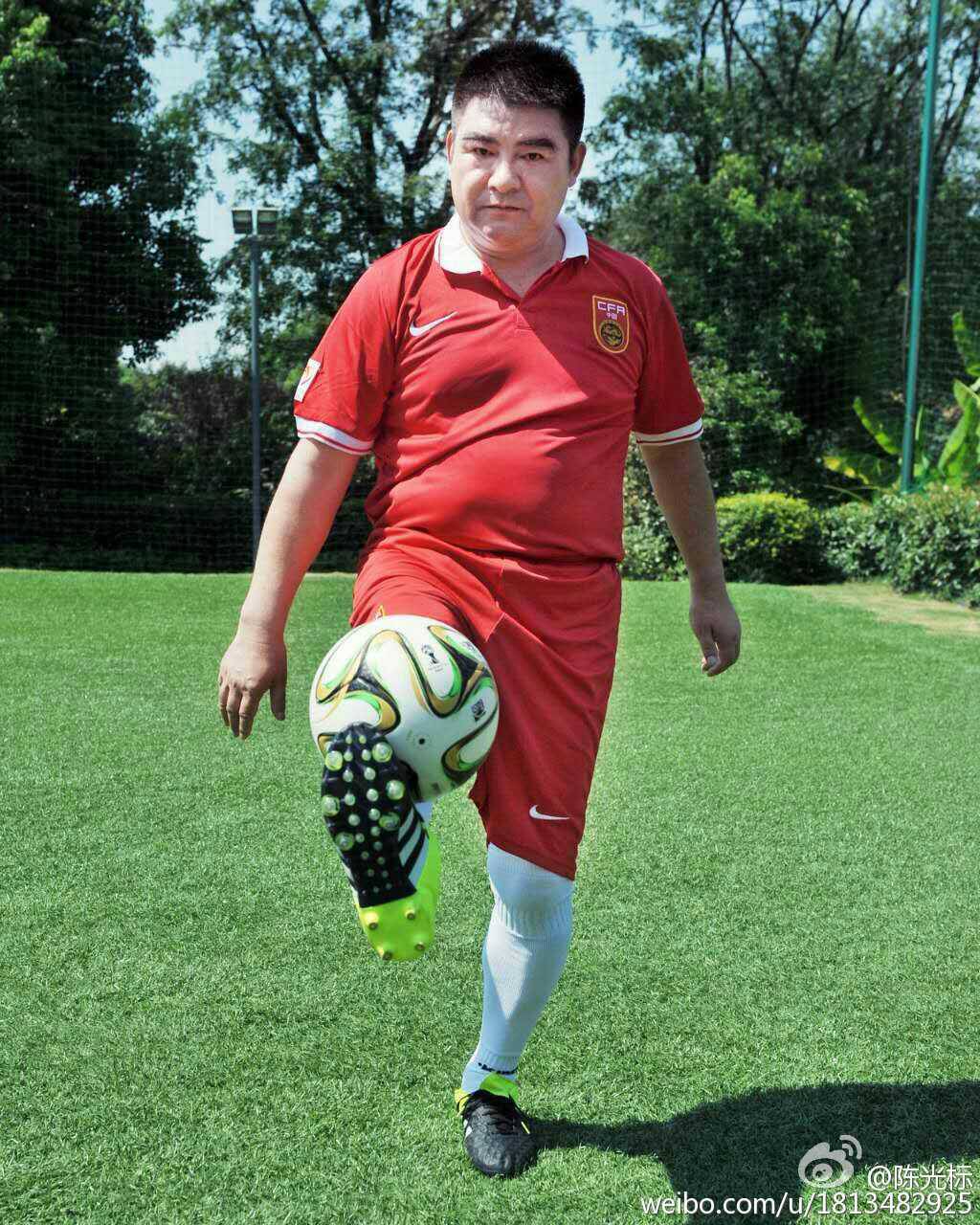 陳光標(biāo)瘦身成功 給自己頒發(fā)最佳毅力獎(jiǎng)