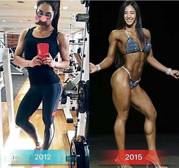 高顏值健身美女李藝琳的健身故事