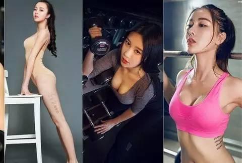 健身的妹子身材就是火辣 超級耐看