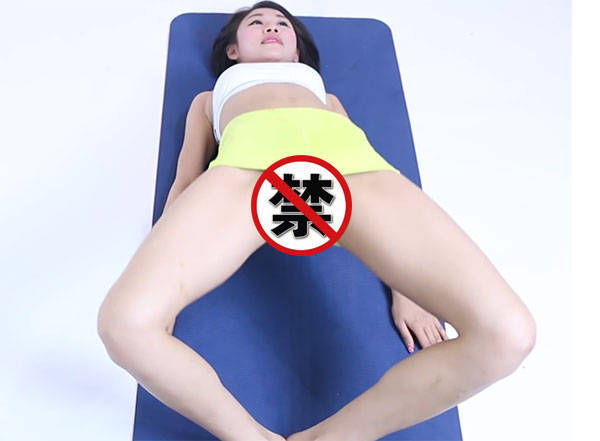 美女健身私處險走光 為練屁股真夠拼