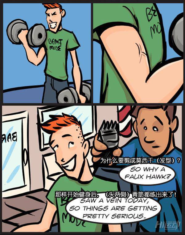 Flex的健身漫畫：哥斯拉大鬧紐約的原因！