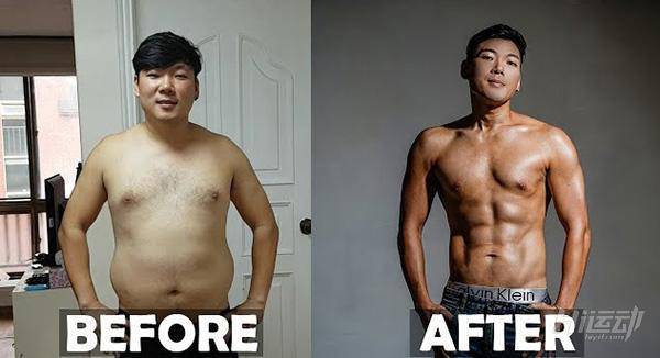 為了更好的照顧寶寶，準爸爸6個月減肥22公斤！