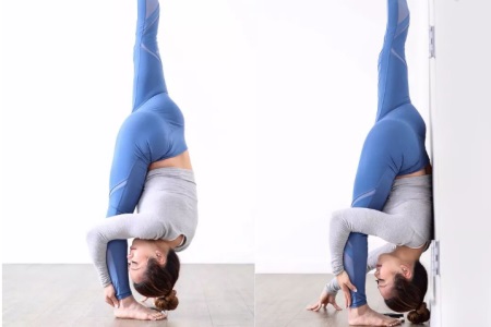 女性怎么練出好的體態？借助墻壁練瑜伽體式就能做到