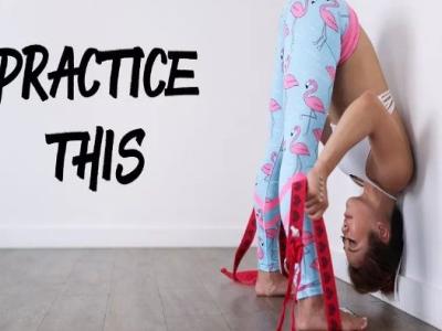 女性怎么練出好的體態(tài)?借助墻壁練瑜伽體式就能做到