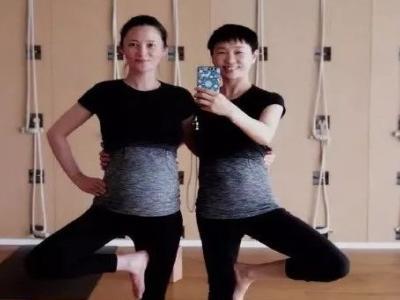羨慕女明星生完孩子依舊少女，孕婦練習瑜伽改善體態