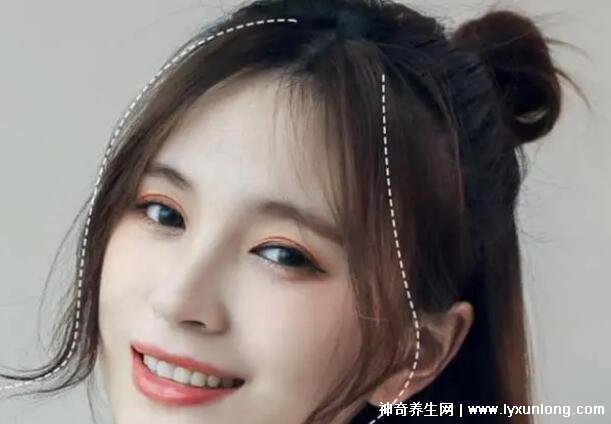 女生劉海兩邊的頭發叫什么，龍須劉海/鬢角(修飾臉型的必備)