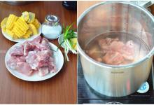玉米排骨湯的做法-咸鮮味煮菜譜