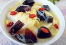 娃娃菜松花湯的做法-咸鮮味煮菜譜