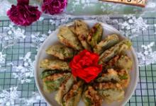 脆皮豬耳朵豆角釀肉的做法-五香味炸菜譜