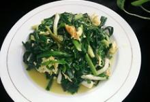 大蒜炒雞蛋的做法-咸鮮味炒菜譜