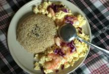 滑蛋蝦仁飯的做法-咸鮮味炒菜譜