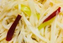 好吃又簡(jiǎn)單的家常小炒清炒白蘿卜絲的做法-家常味炒菜譜