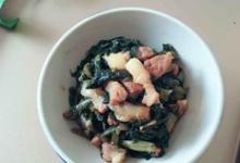 五花肉炒雪里蕻的做法-家常味炒菜譜