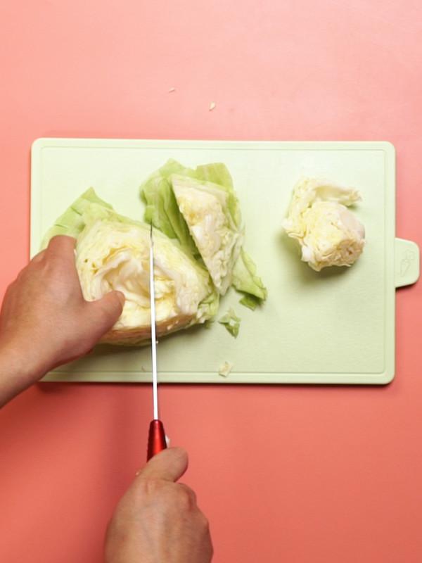 醬爆洋白菜的做法-家常味燒菜譜