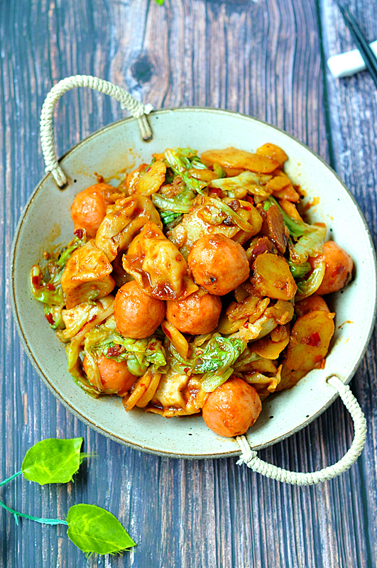 干鍋的做法-家常味燒菜譜