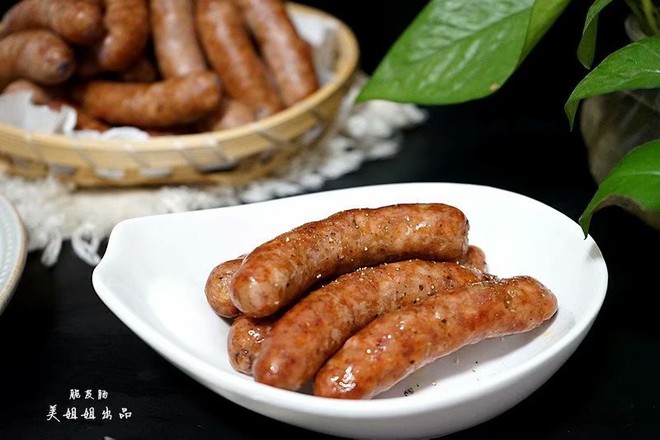 自制脆皮腸的做法-家常味煎菜譜