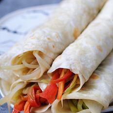 蔬菜卷餅的做法-家常味煎菜譜