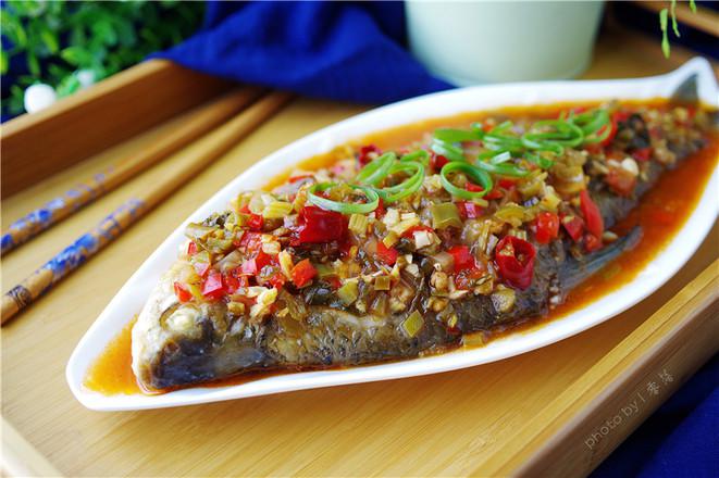 澆汁武昌魚的做法-酸辣味煮菜譜